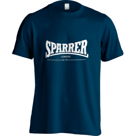 Sparrer London (white on navy) t-shirt