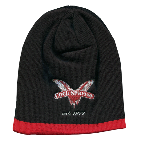 Logo 1972 black/red beanie hat
